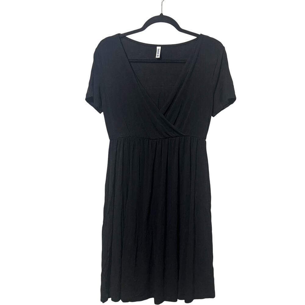 Dearcase Black Baby Doll Style Dress Size Small